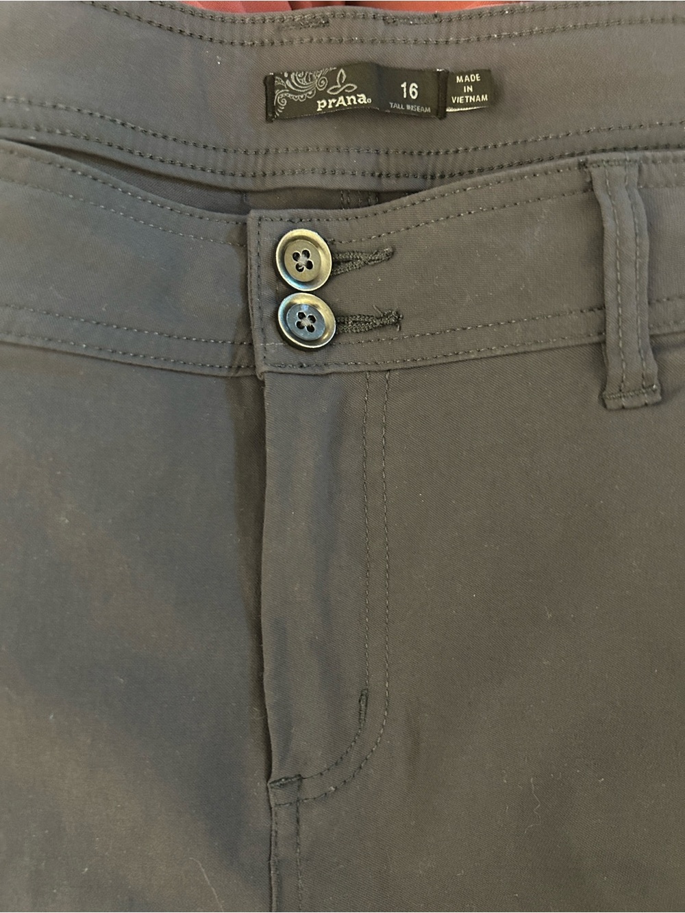 Prana Gray Women's Pants 16 Tall